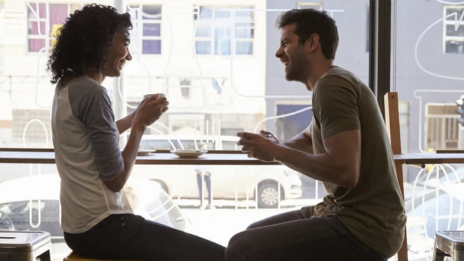 Guys, Flirt/connect/initiate with guys. How? Approachable look?