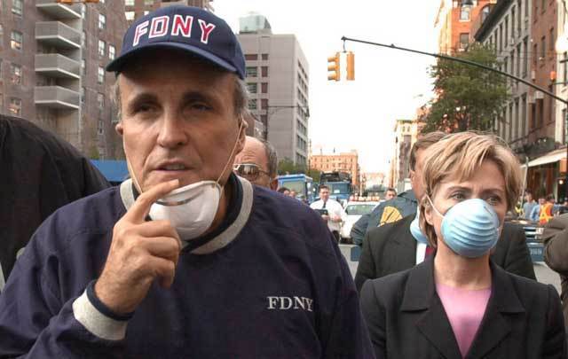 Where was Donald Trump on Sept 11, 2001 - did he actually go help in the recovery or be any of assistance?