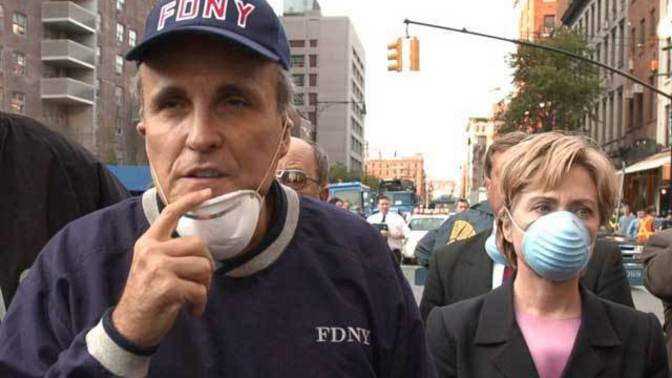 Where was Donald Trump on Sept 11, 2001 - did he actually go help in the recovery or be any of assistance?
