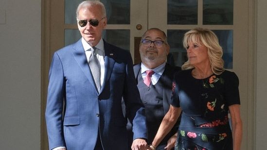 Why didnt President Biden preside over the 9/11 ceremony in New York City?
