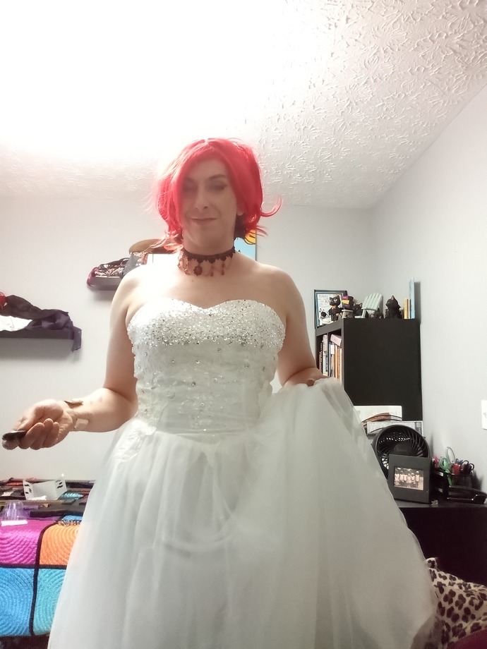 If I find a Halloween party to go to dressed as a female, which outfit should I wear (i already own them all)?