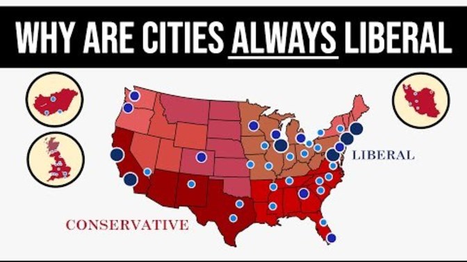Are leftist just more disconnected from reality because of securities of Urbanism?