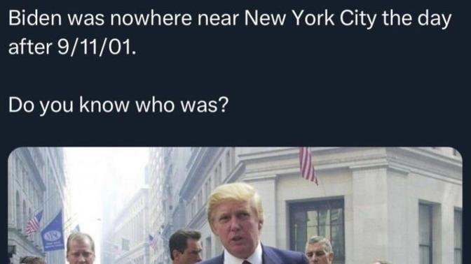 Kari Lake asks "Where was Joe Biden on 9/11/01' Question is, where were you and what were YOU doing - Were you reporting the news?