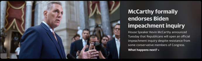Is Biden’s Impeachment a search for an offense or based on one they know of?