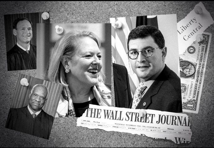 OMG! A liberal judge’s husband is secretly conspiring with Soros! What should happen?