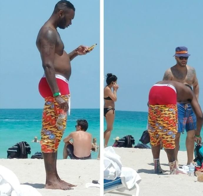 Is it okay for men to wear one piece swimsuit?