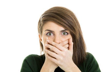 Why some of you (guys) smile with your teeth and lips hidden to pictures?