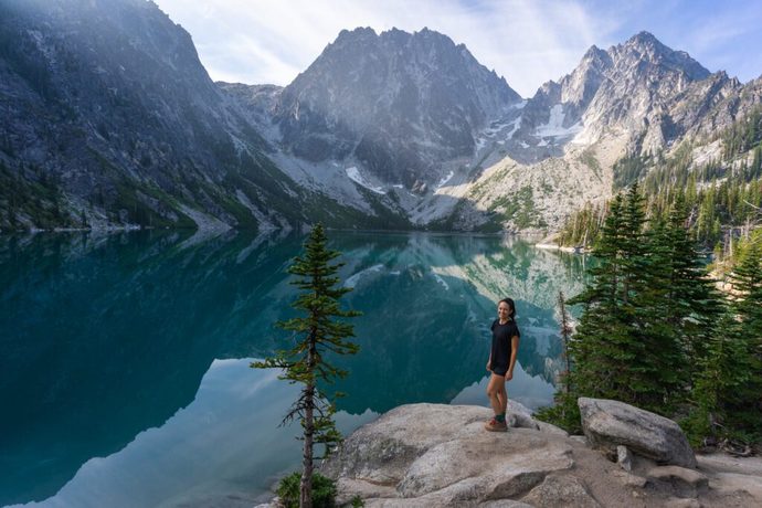 Which lake is prettier?