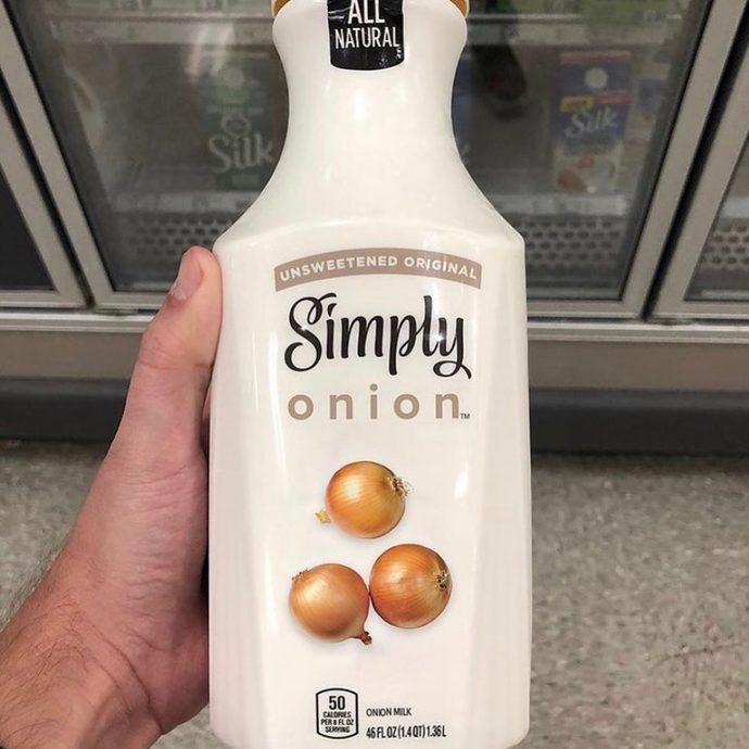 Would you drink onion milk?