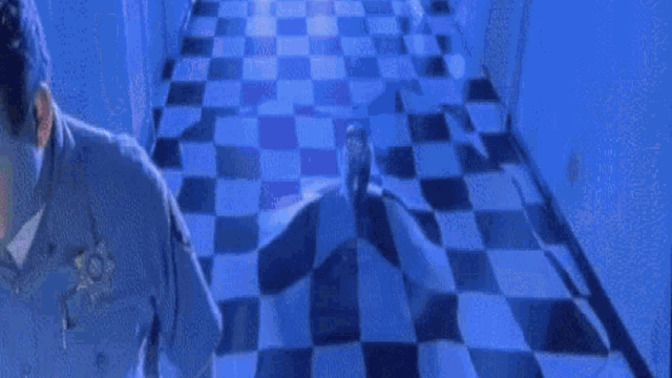 If your evil twin just materialized out of the floor behind you what would you do?
