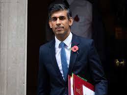 Prime Minister Ritchie Sunak: waster