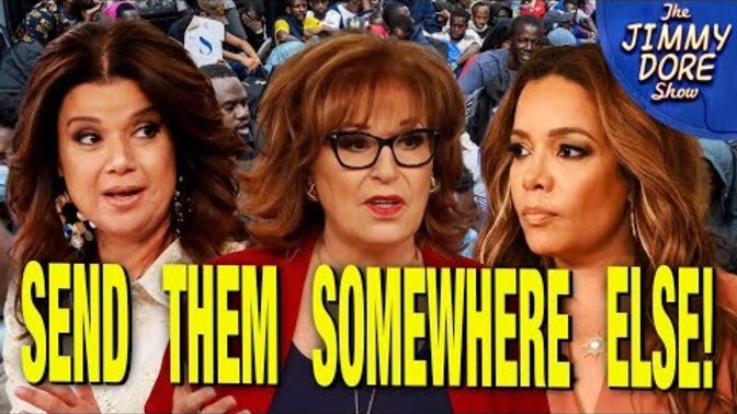 The hosts of The View say illegal immigrants should be moved from NYC. Is this because they’re white nationalists and racists?