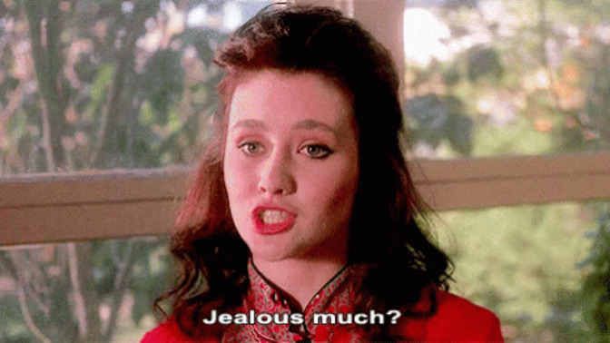 Is jealousy a sign of love or does it indicate distrust to your partner?
