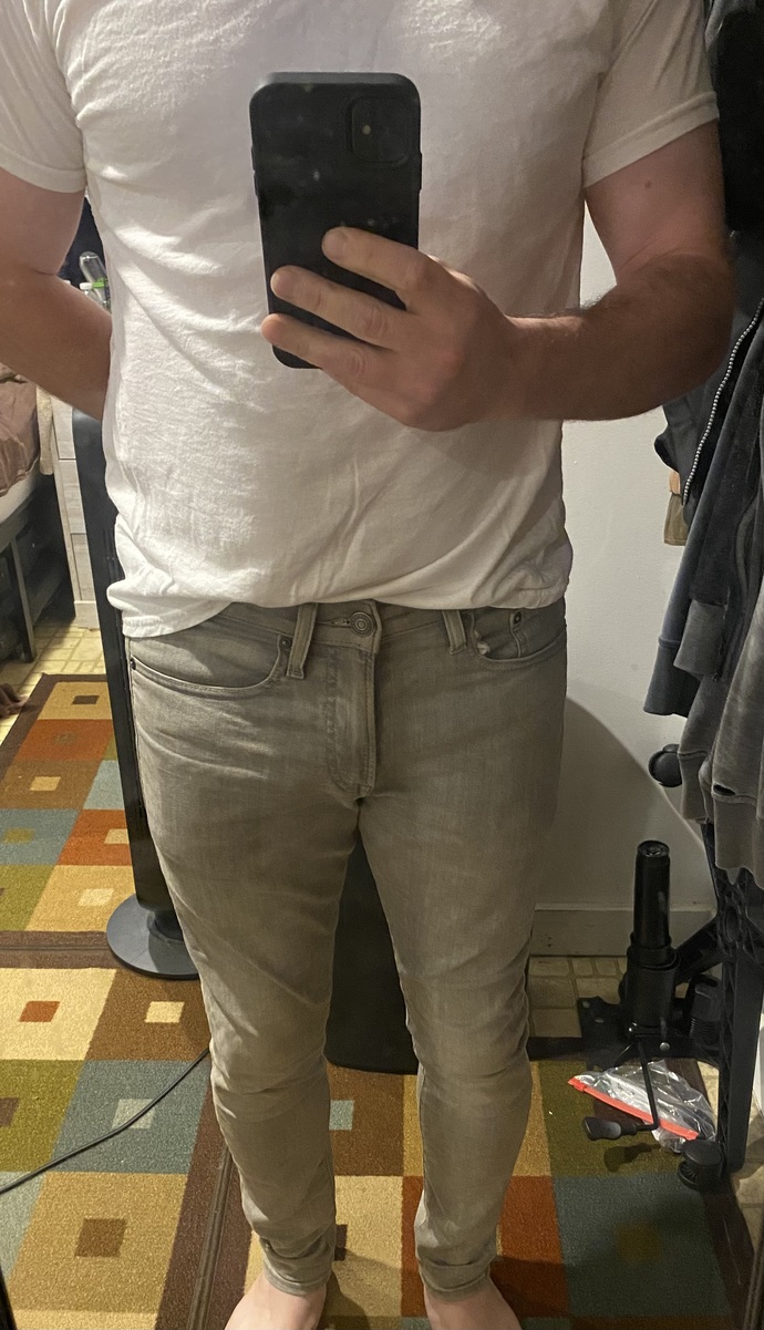 French tuck with these jeans?