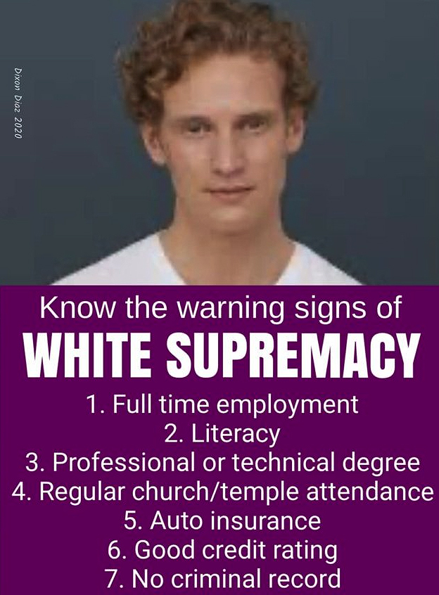 Why are white power idiots so afraid to come out?