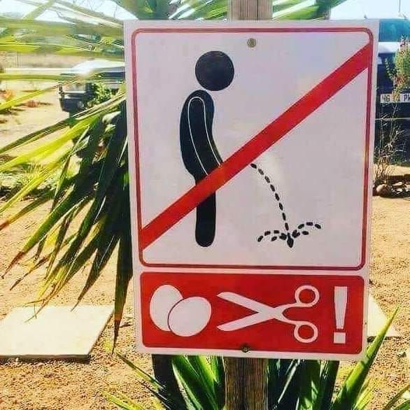 How do you stop people from peeing on the beach?