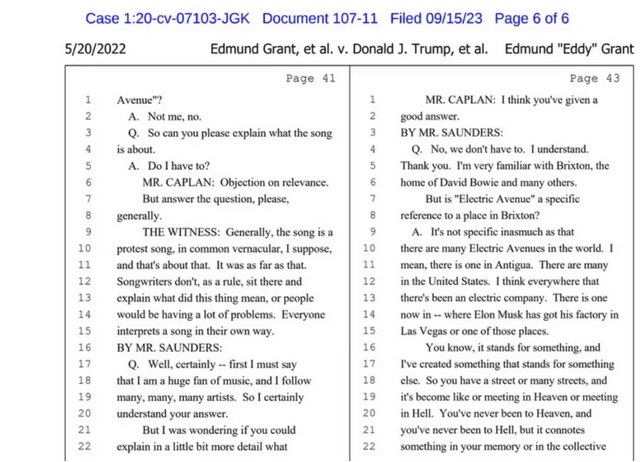 Are his attorneys stupid like him or they choose to be that stupid and clueless?