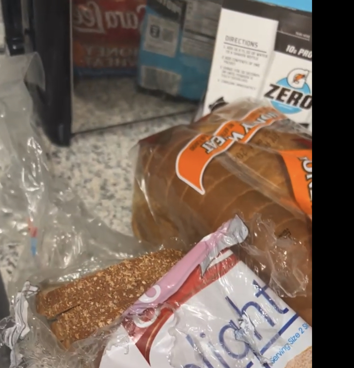 The bread like why tf would you do that