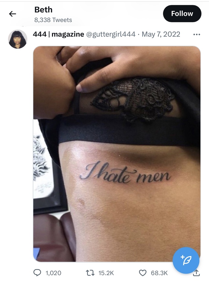 Why feminists are such toxic? Why they spread hate towards men?