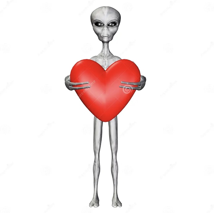 Have you felt like an alien is in love with you?