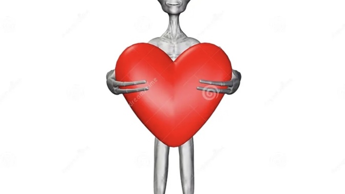 Have you felt like an alien is in love with you?