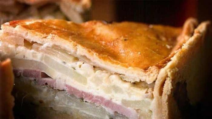 Would you eat ham and potato cake?