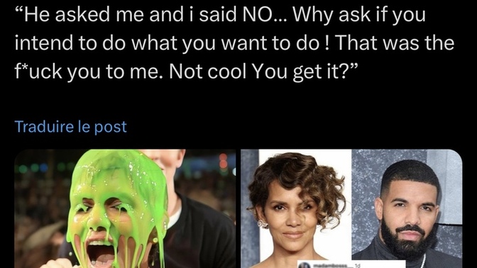 Thoughts on Drake and Halle berry’s situation?
