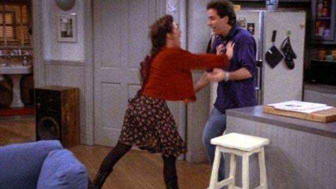 True or False: The girls only hit the boys they like at recess?