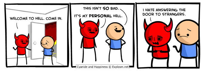 Personal hell (explosm. net)