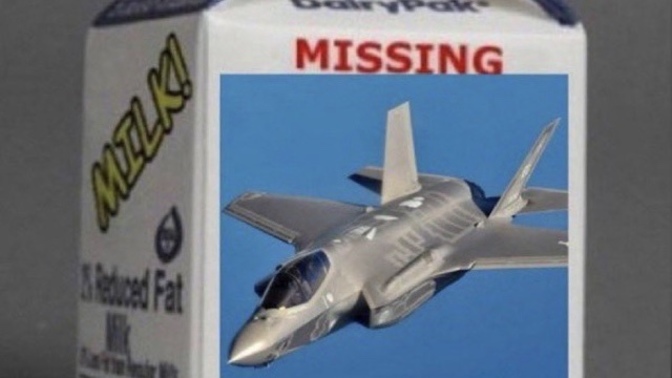 Has anyone found the F-35 jet or not?