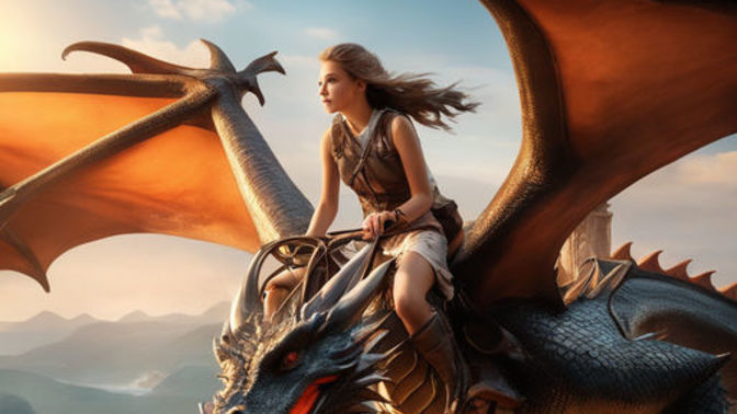 If Dragons were real and a friendly one offered you a ride on its back would you go for it?