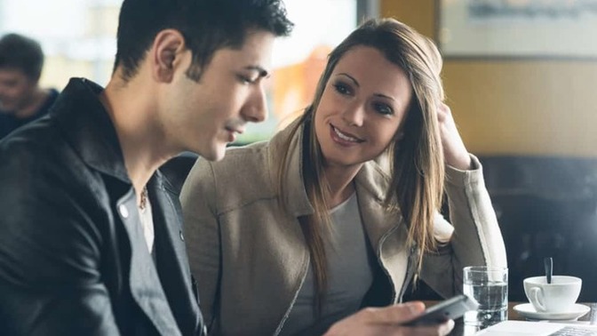 What does it mean when a guy gives you his number instead of getting yours?