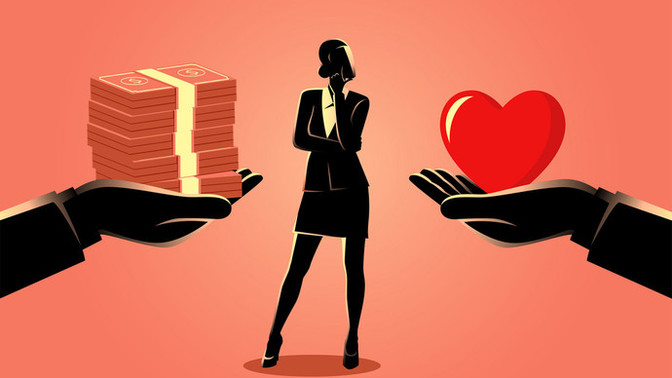 Is it really love if I would trade my boyfriend for a million dollars?