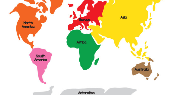 How many CONTINENTS have you been to?