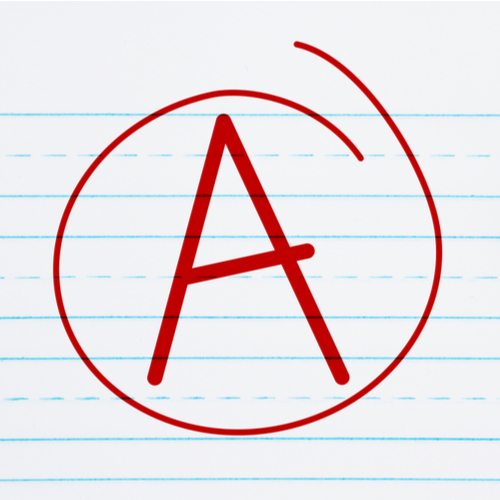 If you had to give your life up until now a letter Grade what would you give it?