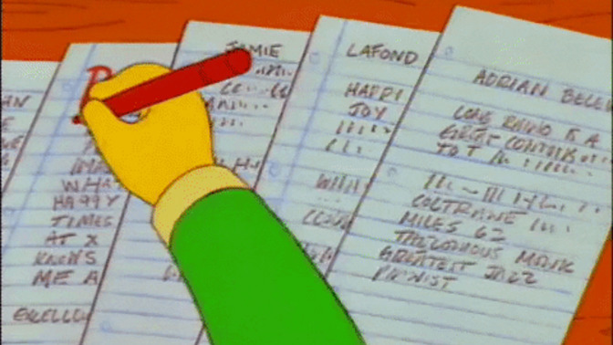 If you had to give your life up until now a letter Grade what would you give it?
