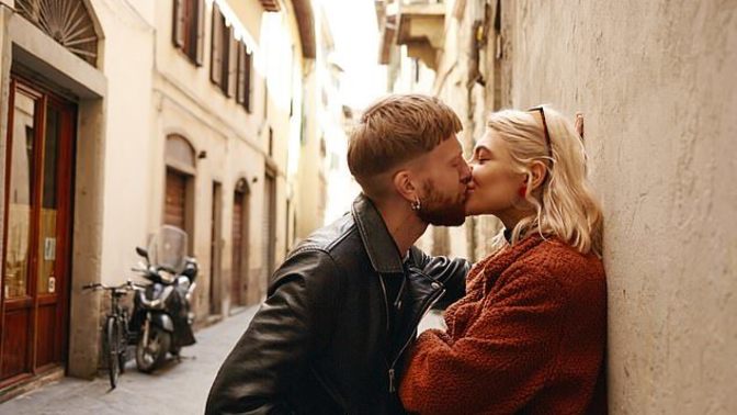 Do men usually get nervous initiating a first kiss on a date?