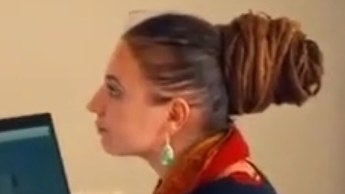 What do you think of this girl's hair?