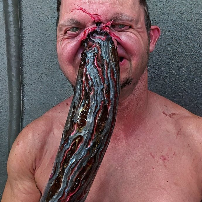 Bloody horror cock.