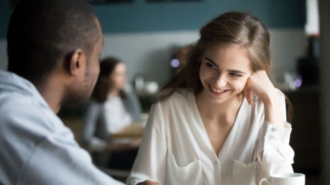 What is the number one thing that works for you when you flirt?
