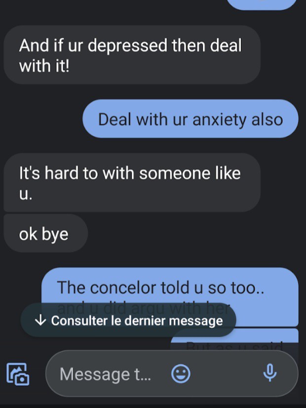 What would you say/advise your best friend to do in a huge toxic relationship?