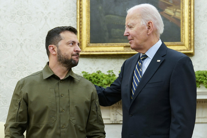In a few days there might not be money for American government workers, but we have plenty for Ukranian government workers and their pensions?