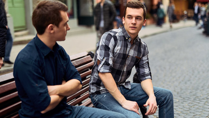 Is it ok for my boyfriend to go and tell his friends our problems?