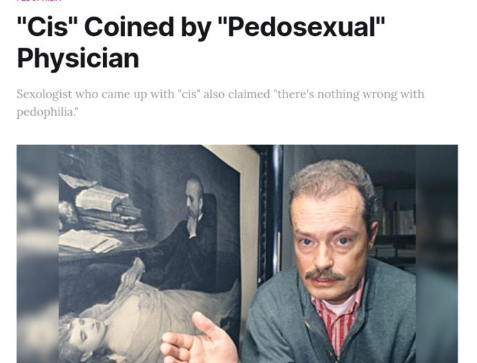 Would you date someone that self identifies as a Cis - Gender?