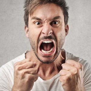 Do you make friends with angry aggressive people?