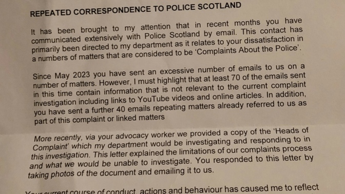 I put a complaint in about the police not providing an appropriate adult. Take it this is a bad omen?