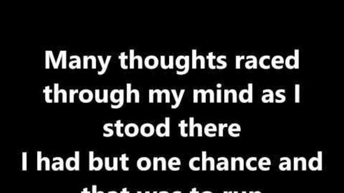 What are some of your sad songs you like where things didn't turn out so good?