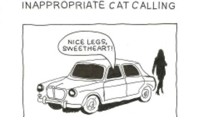 Is having a problem with men catcalling women a gen z snowflake female thing?