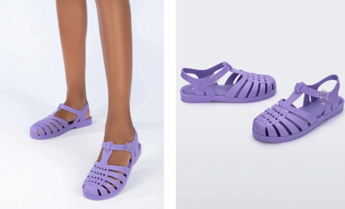 Which jellie shoes is prettier for casual wearing?