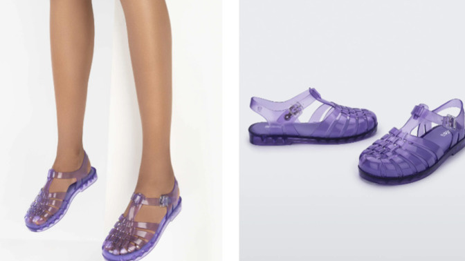 Which jellie shoes is prettier for casual wearing?